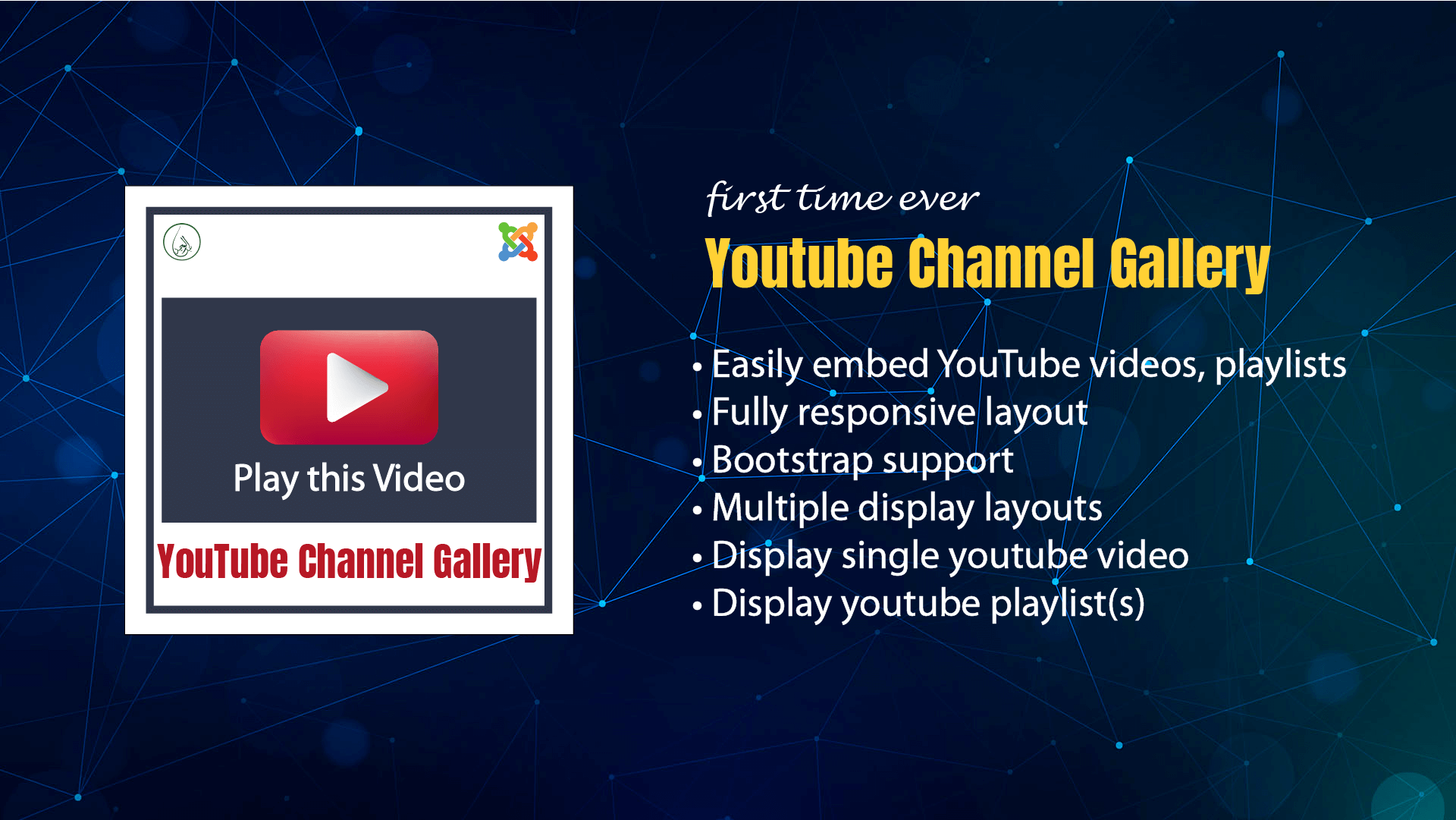 Youtube Channel Gallery Joomla Module